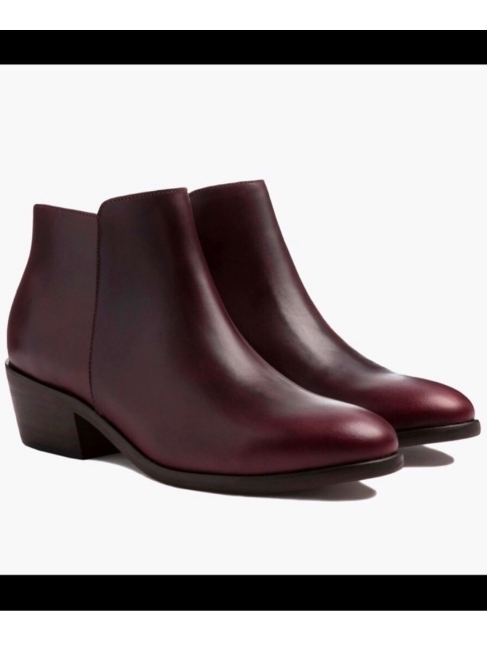 NWOT Thursday Downtown Boots in Burgundy size 7.5